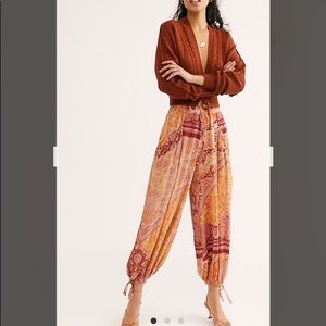 Free people Begonia balloon pants